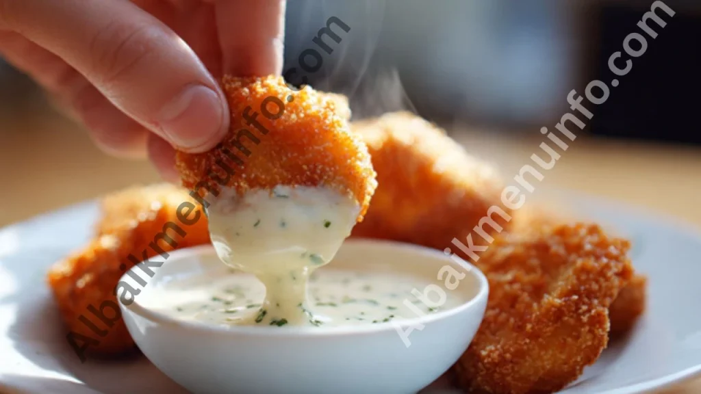 مذاق الطعام، وتناسبه مع صلصة الثوم، وقوامه وطريقة طهيه