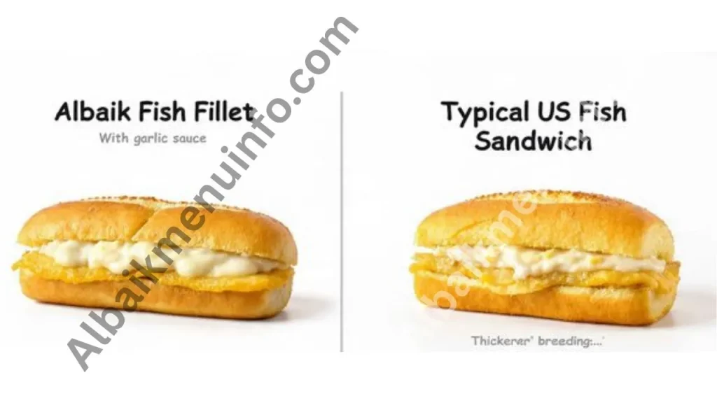 البيك فيليه سمك وسندويشات