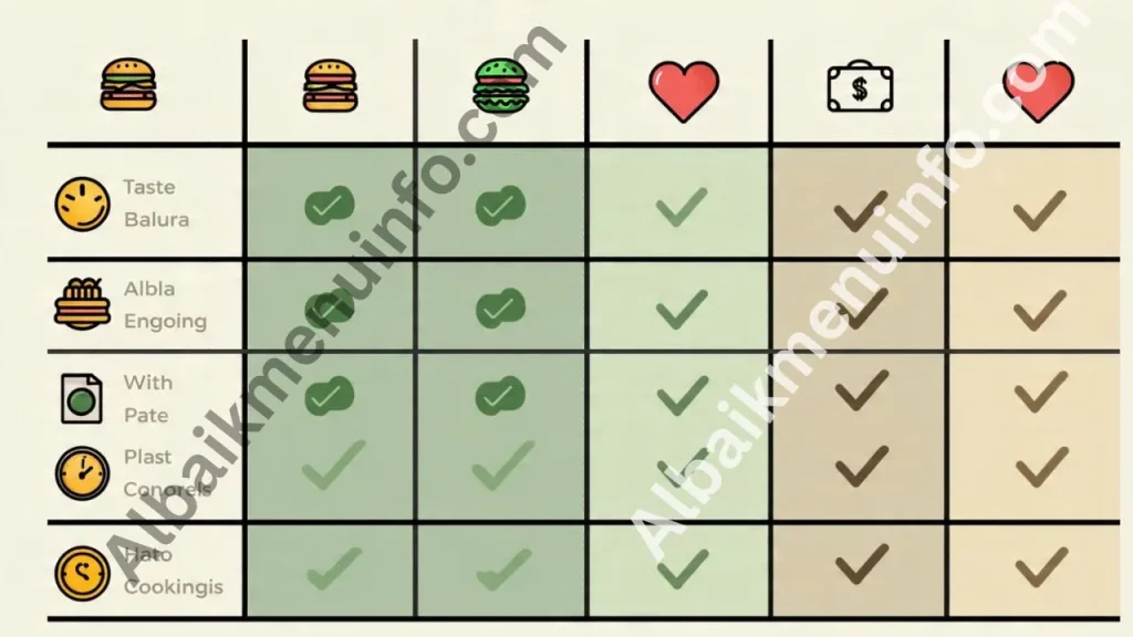 البيج بيك المنزلي مقابل البيج بيك من البيك