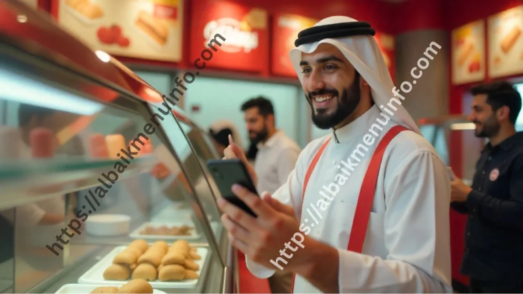 كيفية الطلب حلويات البيك