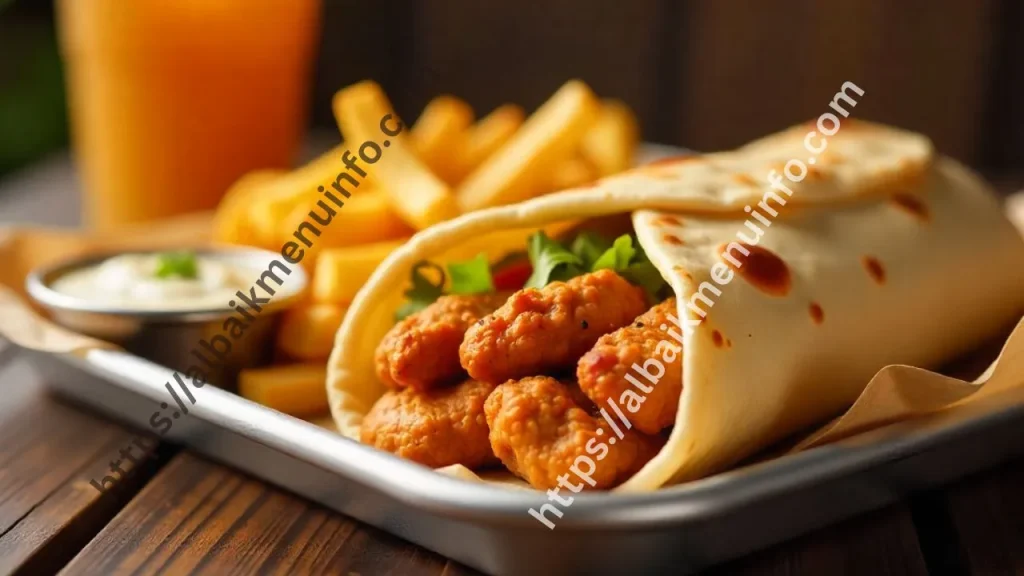 وجبة شاورما واحدة